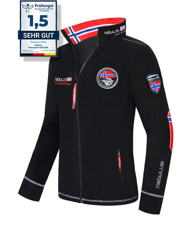 Nebulus Fleecejacke EXPLORE Herren VIP-Rabatte