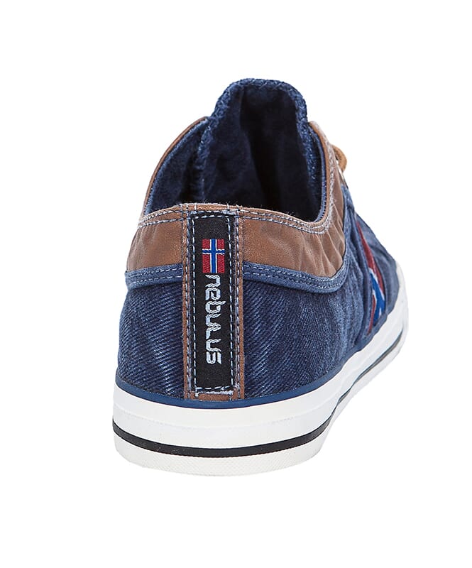 Nebulus Teil-Leder Sneaker UTAH Herren im Angebot