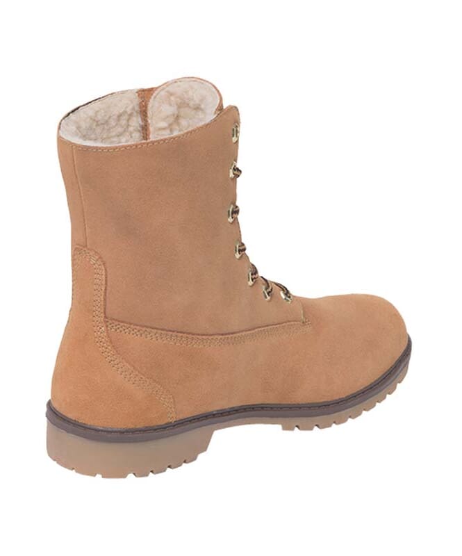 Nebulus Leder Winterstiefel OTTAWA Herren mit Merinowolle Großer Ausverkauf