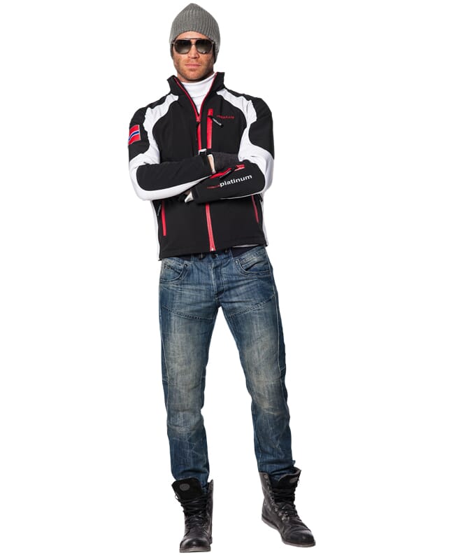Nebulus Softshell-Skijacke ROCKSHELL Herren Lagerräumung
