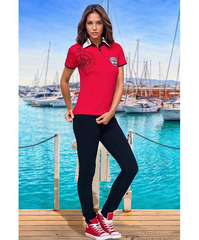 Nebulus Poloshirt EGERSUND Damen Sonderangebote