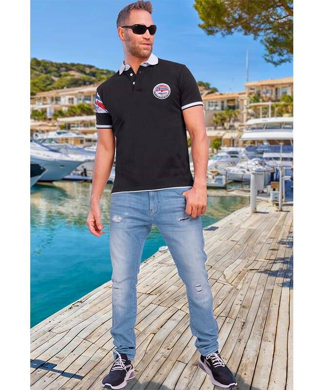 Nebulus Poloshirt PARAS Herren Outlet