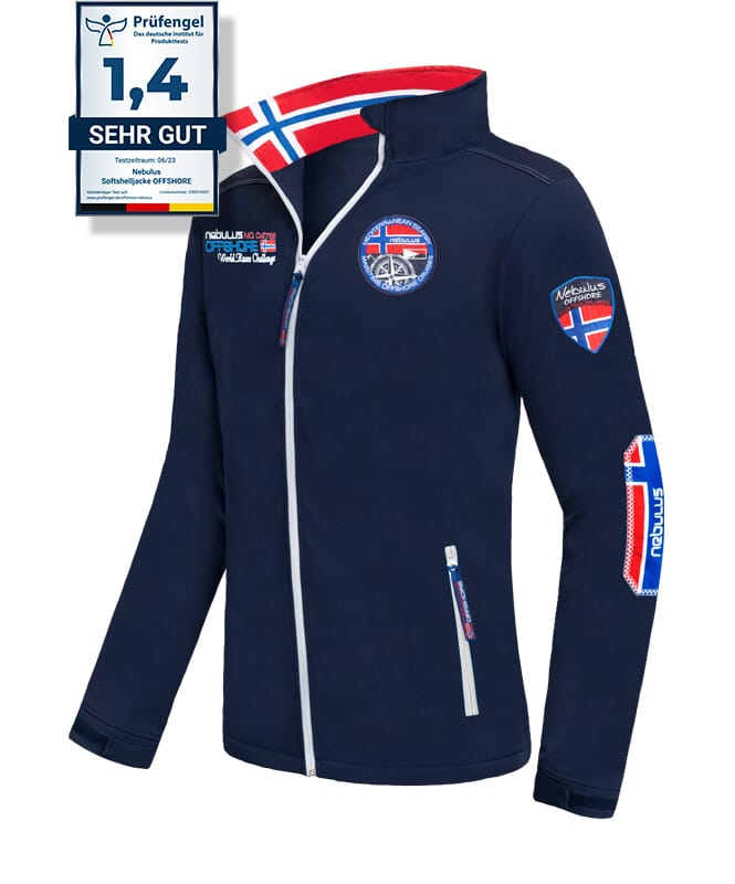 Nebulus Softshelljacke OFFSHORE Herren Auslauf