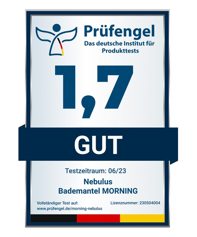 Nebulus Bademantel MORNING Herren Fabrikverkauf