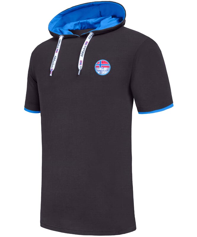 Nebulus T-Shirt Hoody TRACK Herren Kostenloser Versand