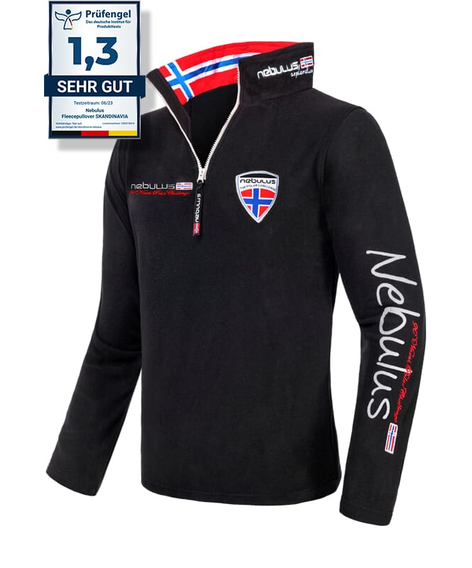 Nebulus Fleecepullover SKANDINAVIA Herren Limitierter Zeitrabatt