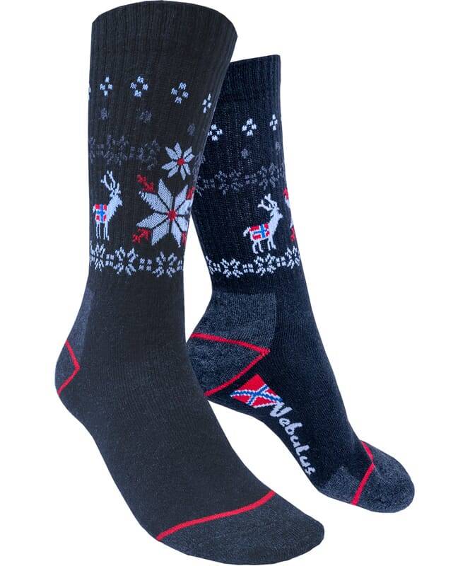 Nebulus Norweger Thermosocken 3er Pack WOOLY Damen Fabrikpreis