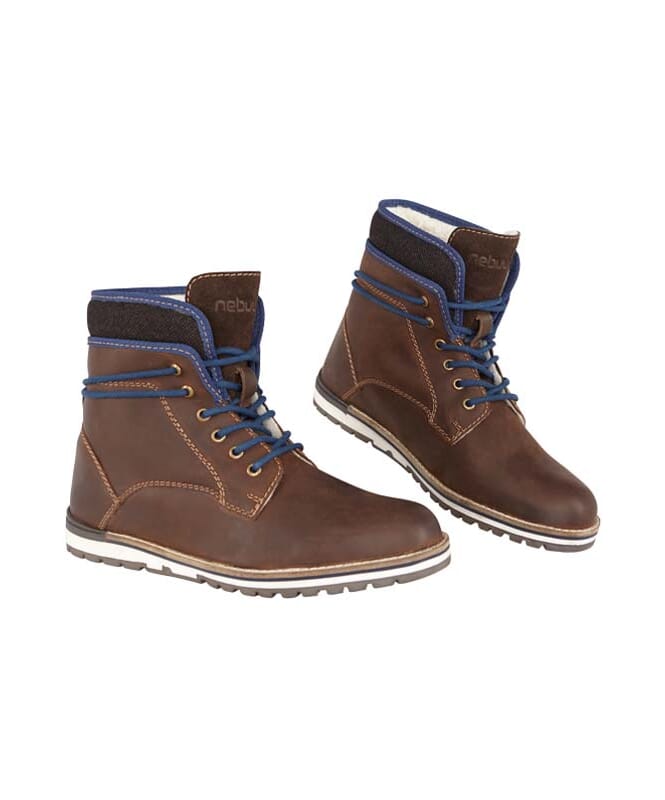 Nebulus Leder Winterstiefel RANGER Herren mit Merinowolle Begrenztes Angebot