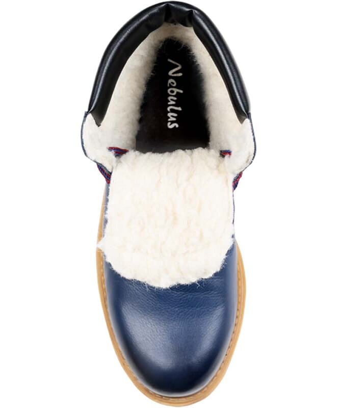 Nebulus Leder Winterstiefel HIBO Herren mit Merinowolle Vatertagsangebot