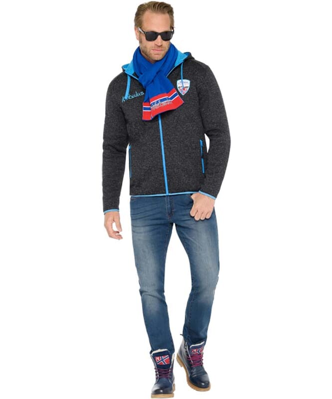 Nebulus Leder Winterstiefel HIBO Herren mit Merinowolle Vatertagsangebot