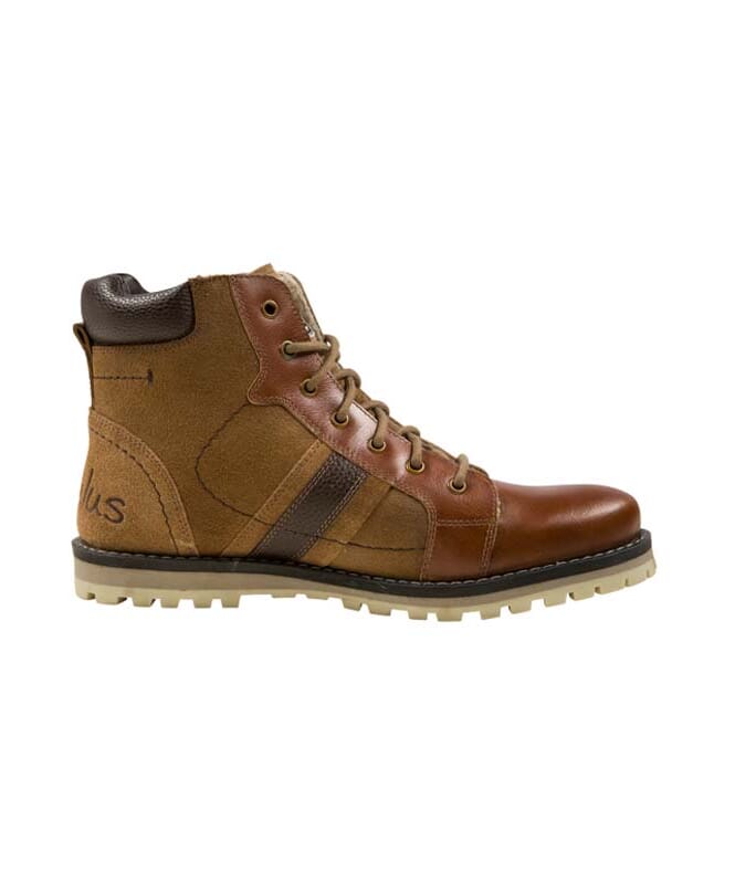 Nebulus Leder Winterstiefel WALKER Herren mit Merinowolle Lagerräumung