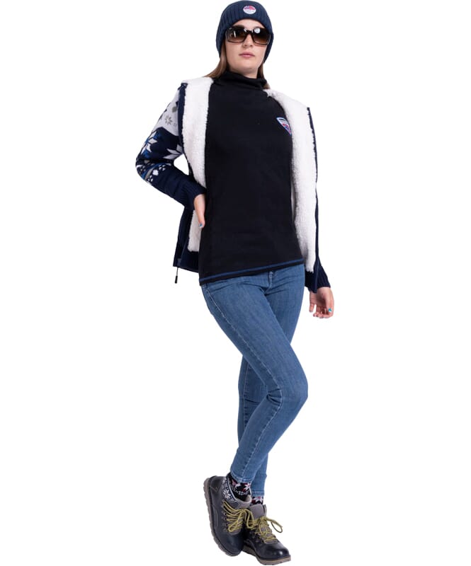 Nebulus Norweger Jacke Hoody mit Teddyfell NORON Damen Top Angebot