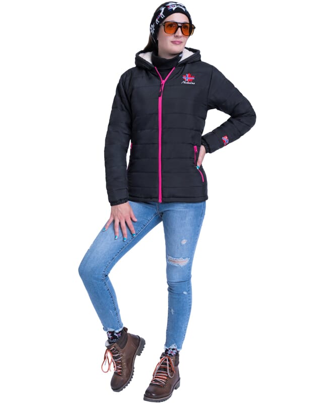 Nebulus Winterjacke mit Teddyfell GLOWFUR Damen Online Outlet