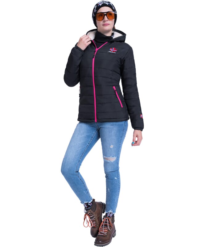 Nebulus Winterjacke mit Teddyfell GLOWFUR Damen Online Outlet