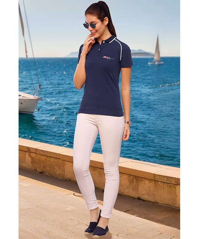 Nebulus Poloshirt OCEANS Damen Räumungsverkauf