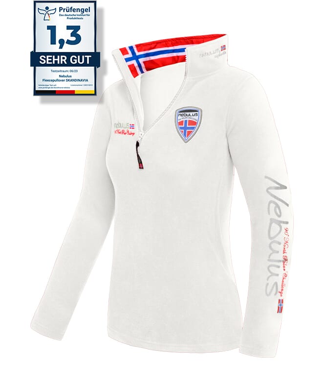 Nebulus Fleecepullover SKANDINAVIA Damen Kauf eins, bekomm eins gratis