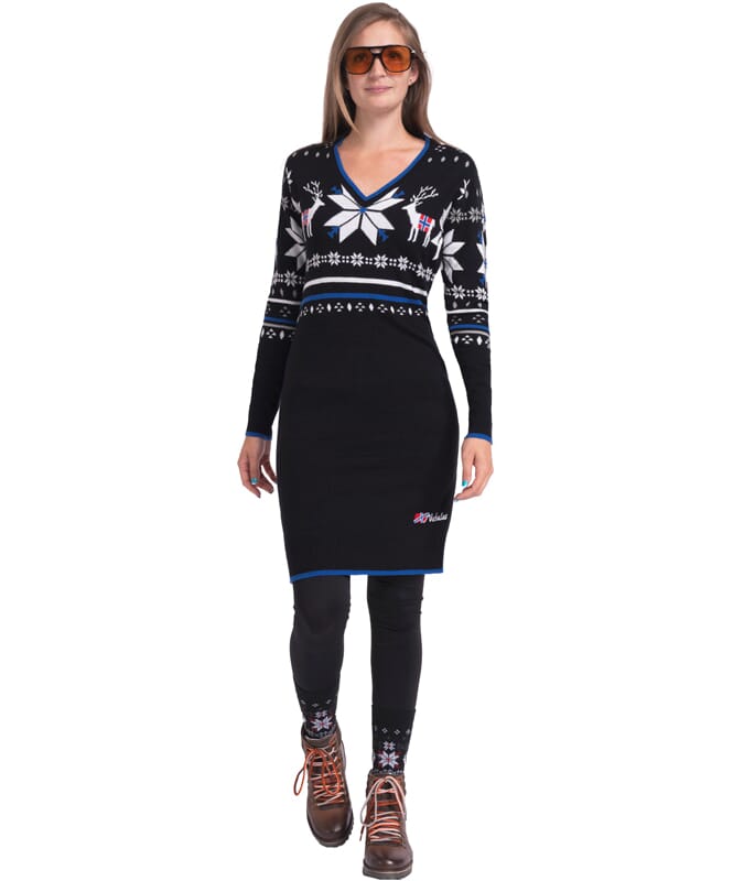 Nebulus Norweger Strickkleid NORRA Damen Riesige Ersparnisse