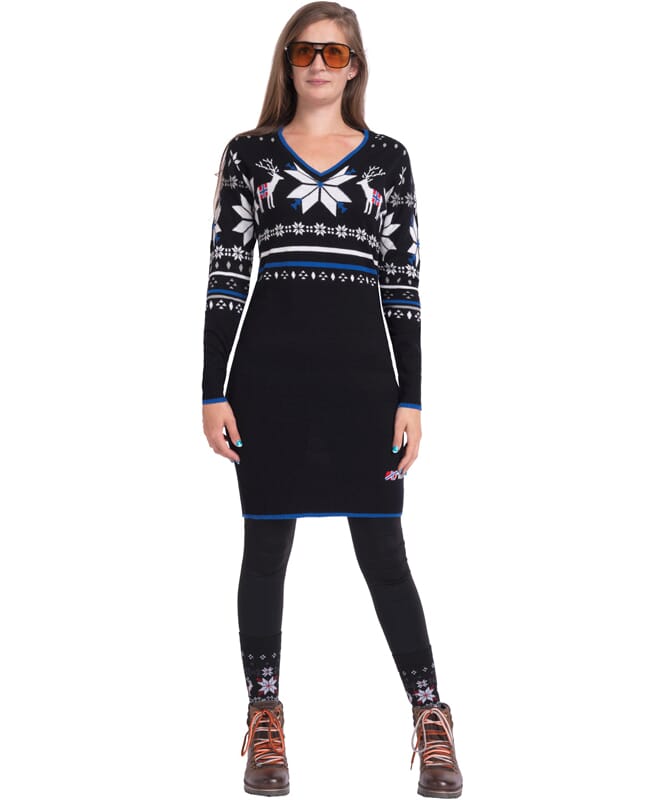 Nebulus Norweger Strickkleid NORRA Damen Riesige Ersparnisse