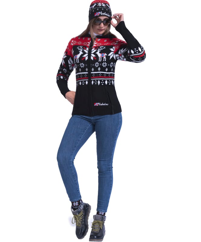 Nebulus Norweger Jacke Hoody NORMAX Damen VIP-Rabatte