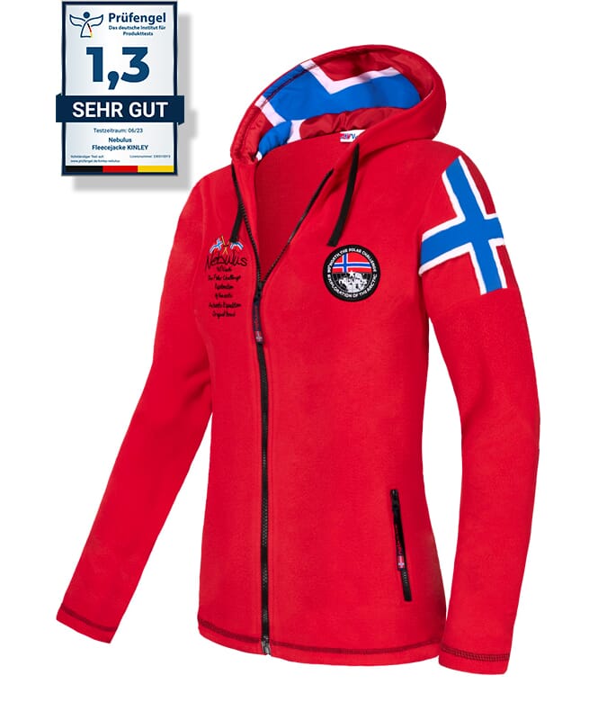 Nebulus Fleecejacke KINLEY Damen Kostenlose Rückgabe