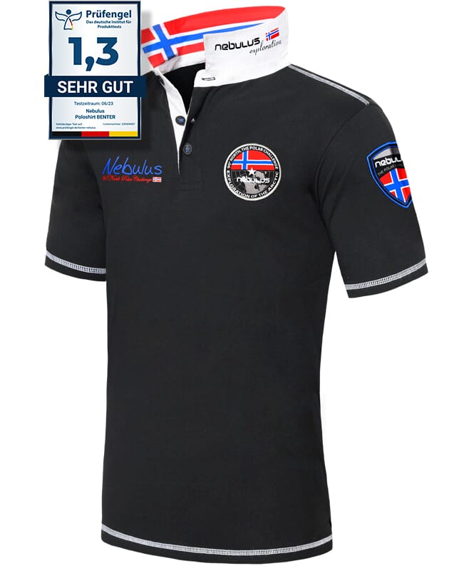 Nebulus Poloshirt BENTER Herren Letzte 2 Tage