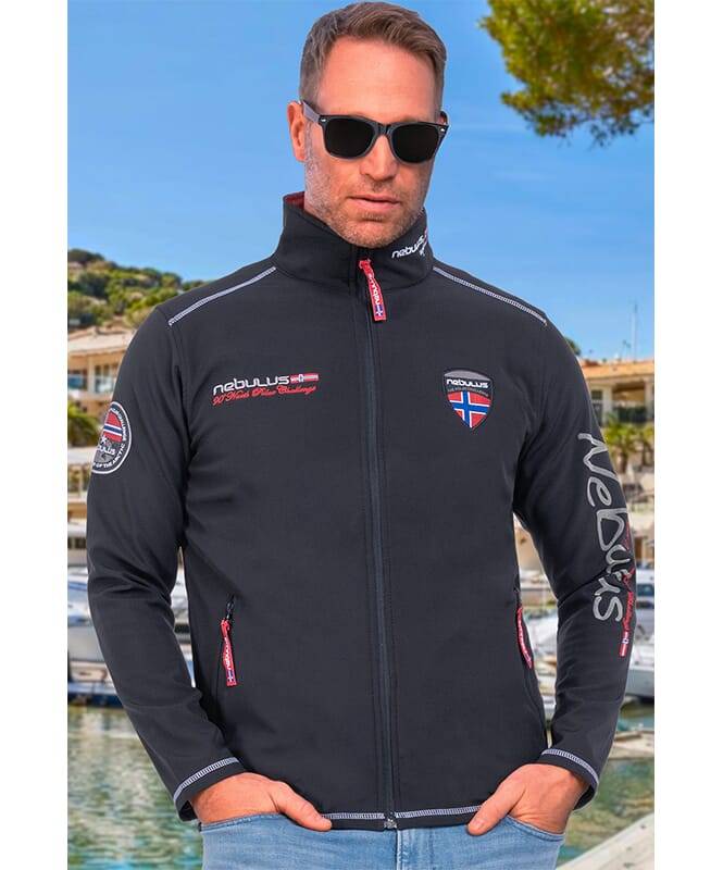Nebulus Softshelljacke STYLER Herren Letzter Tag