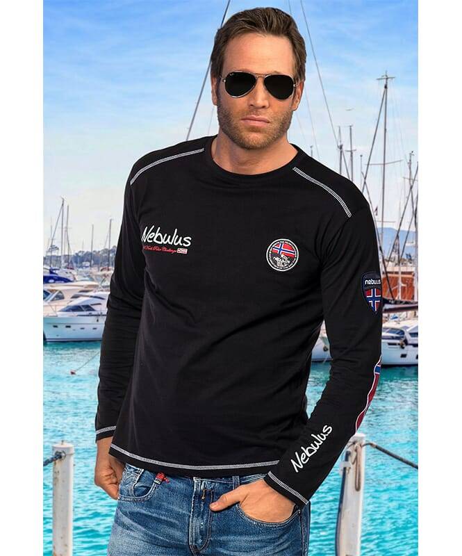 Nebulus Sweatshirt lang BOOGY Herren Zeitbegrenzte Promotion