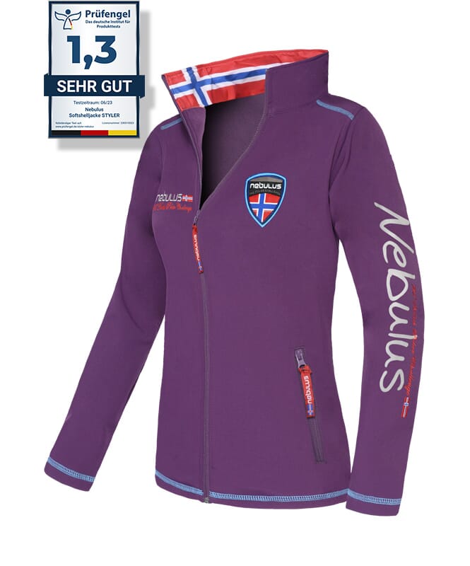 Nebulus Softshelljacke STYLER Damen Auslauf