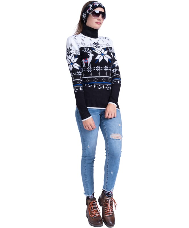 Nebulus Norweger Strickpullover STAG Damen Kostenloser Versand