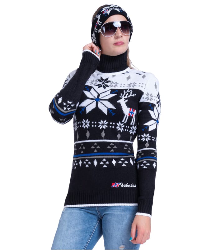 Nebulus Norweger Strickpullover STAG Damen Kostenloser Versand
