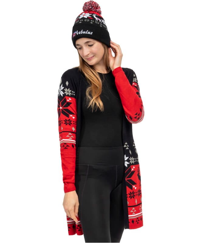 Nebulus Norweger Cardigan Strickjacke Mantel NOORS Damen Blitzangebot