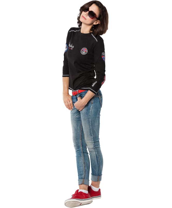 Nebulus Sweatshirt lang BOOGY Damen Neuheiten