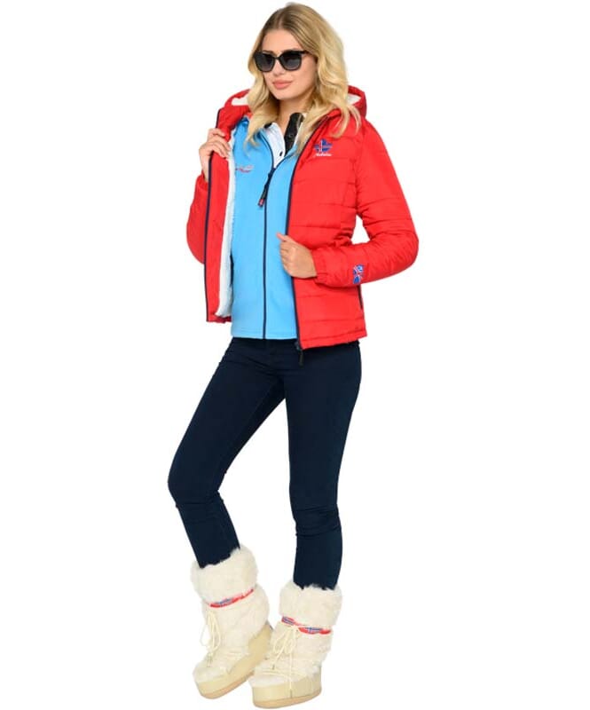 Nebulus Winterjacke mit Teddyfell GLOWFUR B-Ware Damen VIP-Rabatte