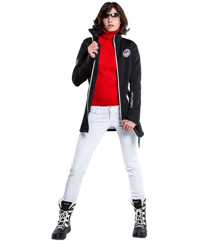Nebulus Winter-Softshellmantel Teddyfell COLDER Damen Neueste Stile
