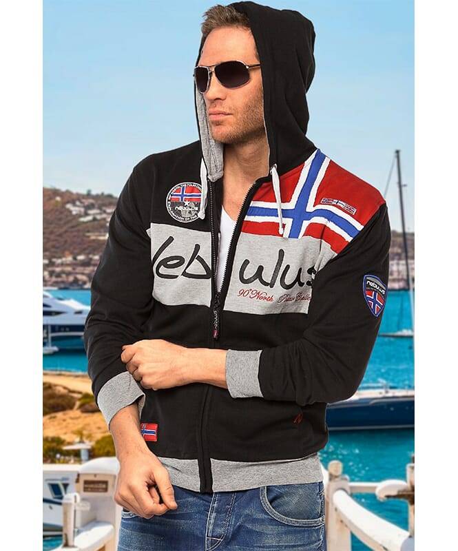Nebulus Sweatjacke NAPA Herren Vierteljährliche Förderung