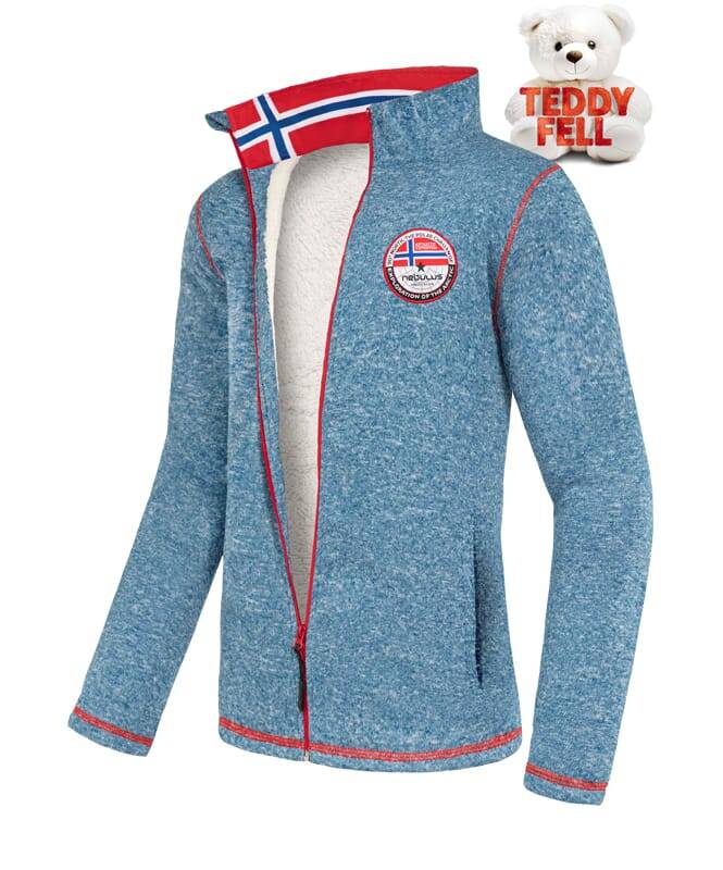 Nebulus Fleecejacke mit Teddyfell FALLOU Herren Riesige Rabatte
