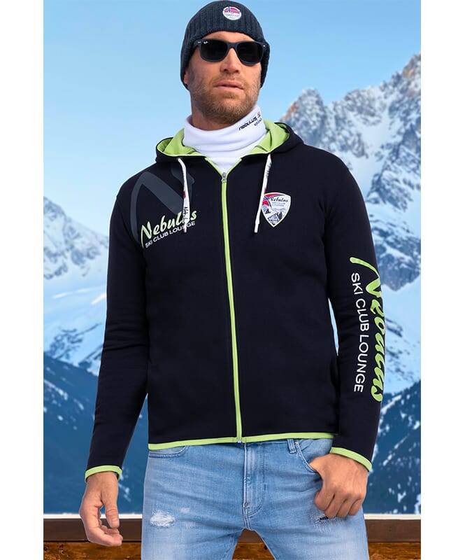 Nebulus Sweatjacke CLUBLOUNGE Herren Fabrikladen