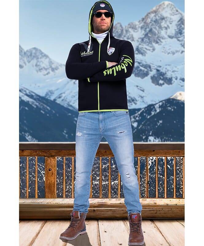 Nebulus Sweatjacke CLUBLOUNGE Herren Fabrikladen