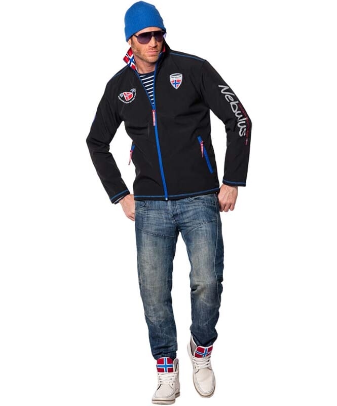 Nebulus Winter-Softshelljacke Teddyfell BURNER Herren 50% Rabatt für begrenzte Zeit