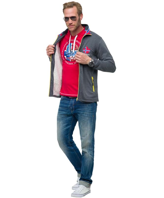 Nebulus Fleecejacke mit Teddyfell GAP Herren Weihnachtsangebot