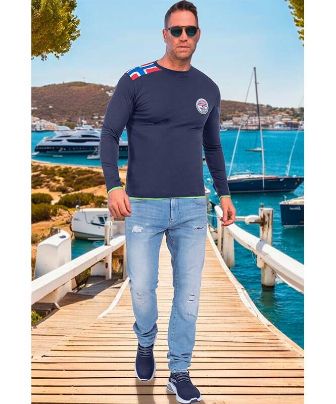 Nebulus Longsleeve FREEKY Herren Jubiläumsangebot