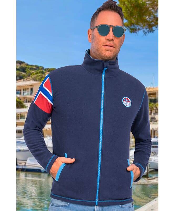 Nebulus Fleecejacke REAL Herren Bestseller