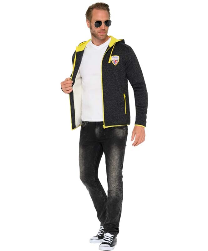 Nebulus Fleecejacke mit Teddyfell VLADIMIR Herren Sonderangebote