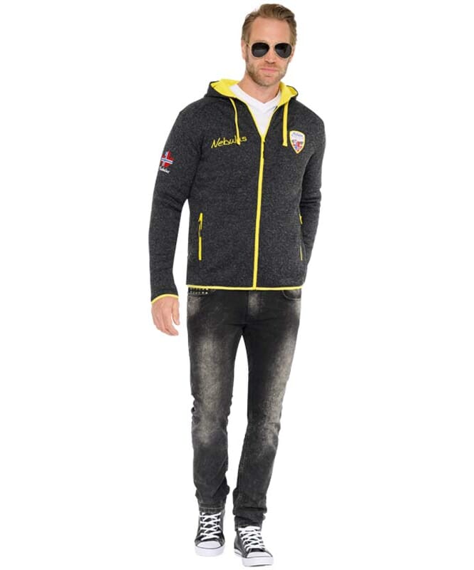 Nebulus Fleecejacke mit Teddyfell VLADIMIR Herren Sonderangebote