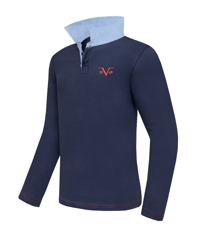 Nebulus 19V69 Langarm Poloshirt Herren JETZT KAUFEN