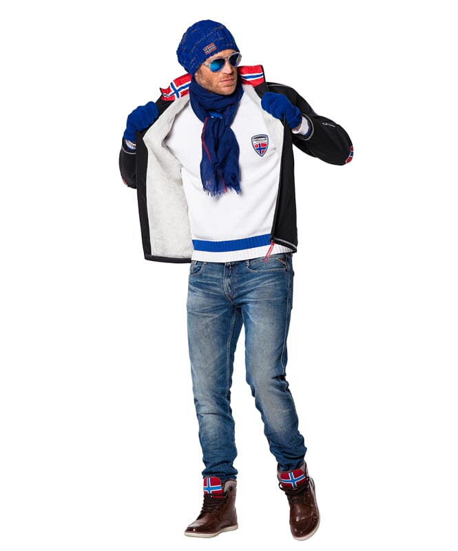 Nebulus Winter-Softshelljacke Teddyfell MAESTRO FUR Herren Nur für heute