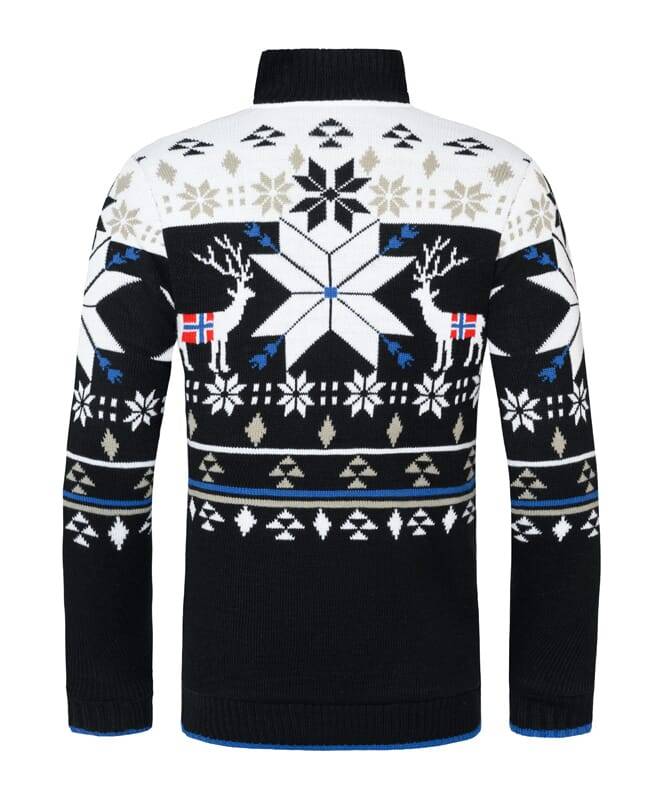 Nebulus Norweger Strickpulli mit Teddyfell FRIA Herren Kostenloser Versand international