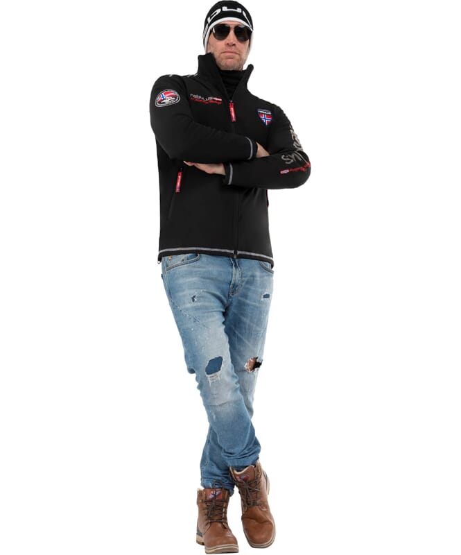Nebulus Winter-Softshelljacke Teddyfell STYLER FUR Herren Auslauf
