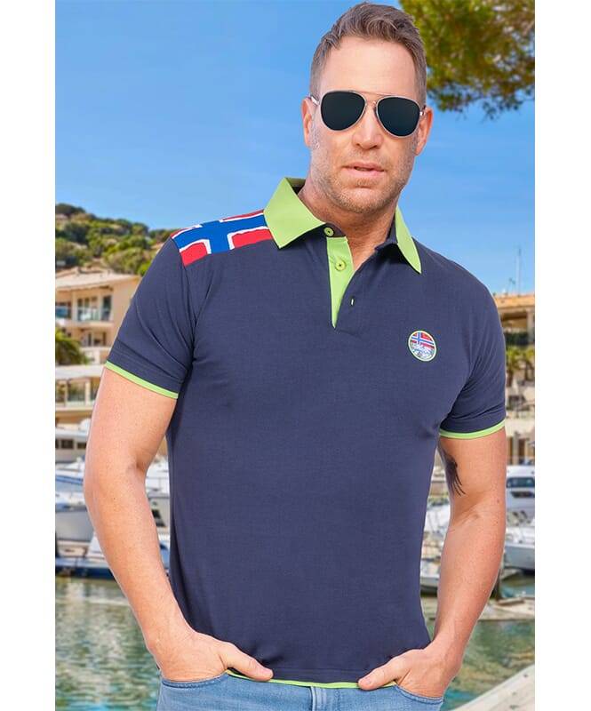 Nebulus Poloshirt NEBFLAG Herren Flash Sale