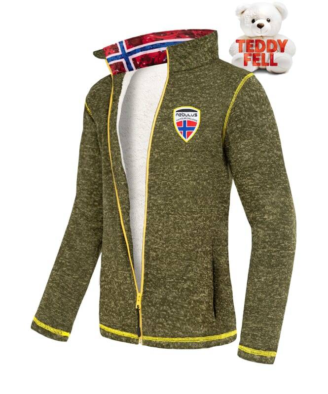 Nebulus Fleecejacke mit Teddyfell LAGONDA Herren Exklusivangebot